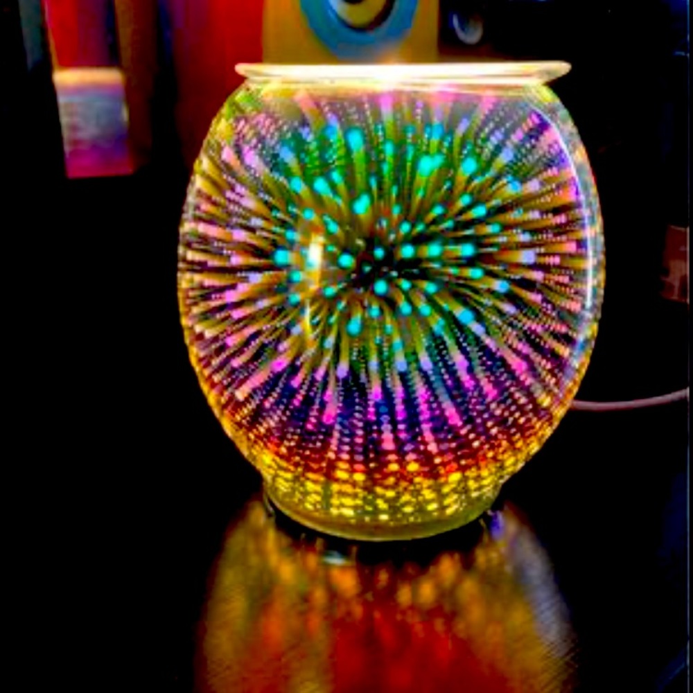 Colorful Fireworks Wax Warmer